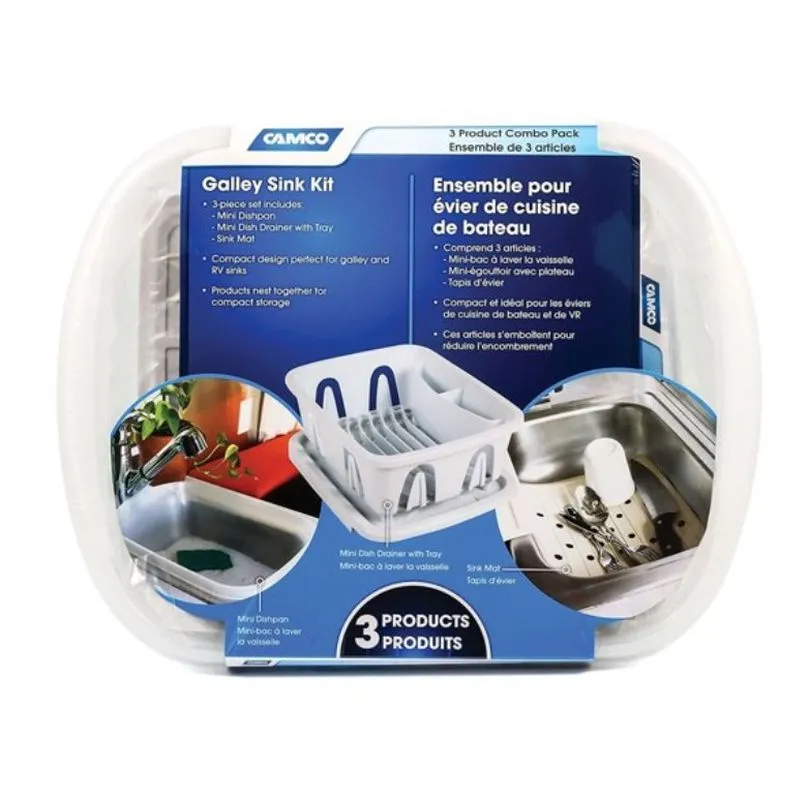 Sink Kit w/Dish Drainer, Dish